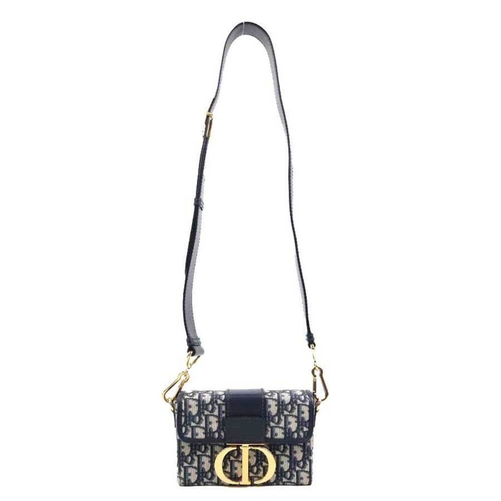 CHRISTIAN DIOR Blue Leather Shoulder Bag - Picture 16 of 16